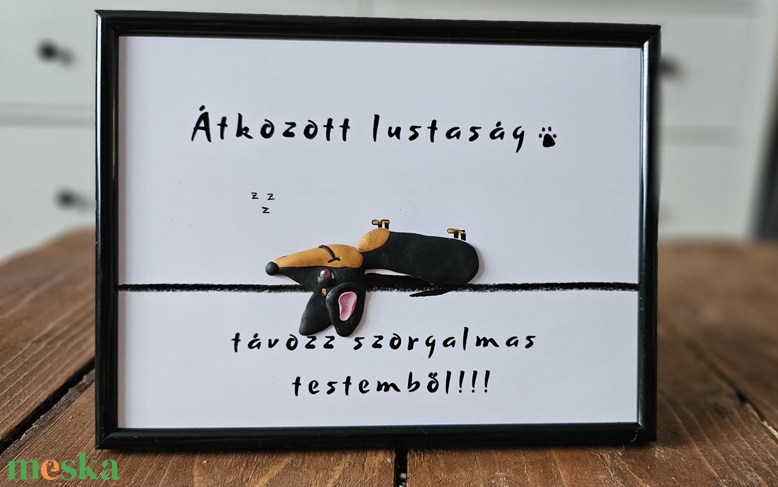 Vicces tacsi kép - otthon & életmód - dekoráció - kép & falikép - képkeret - Meska.hu