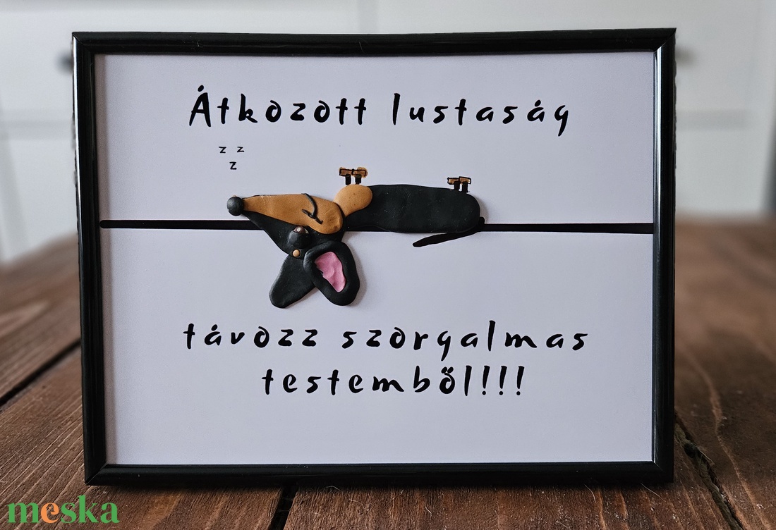 Vicces tacsi kép - otthon & életmód - dekoráció - kép & falikép - képkeret - Meska.hu
