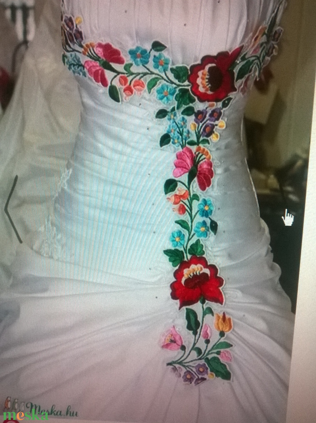 Díszítősáv menyasszonyi ruhára - esküvő - kiegészítők - öv & pánt - Meska.hu