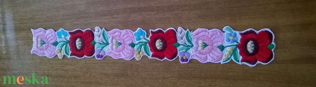 Díszítősáv menyasszonyi ruhára - esküvő - kiegészítők - öv & pánt - Meska.hu