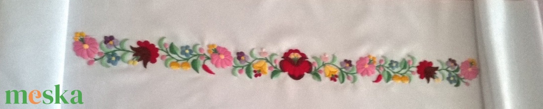 Kalocsai mintás öv - esküvő - kiegészítők - öv & pánt - Meska.hu