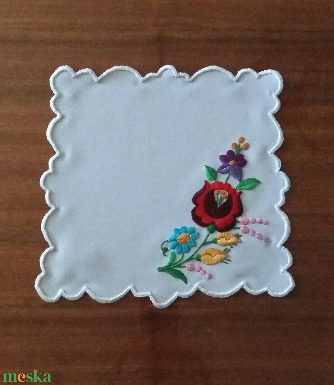 Kalocsai terítő - otthon & életmód - dekoráció - asztal és polc dekoráció - asztaldísz - Meska.hu