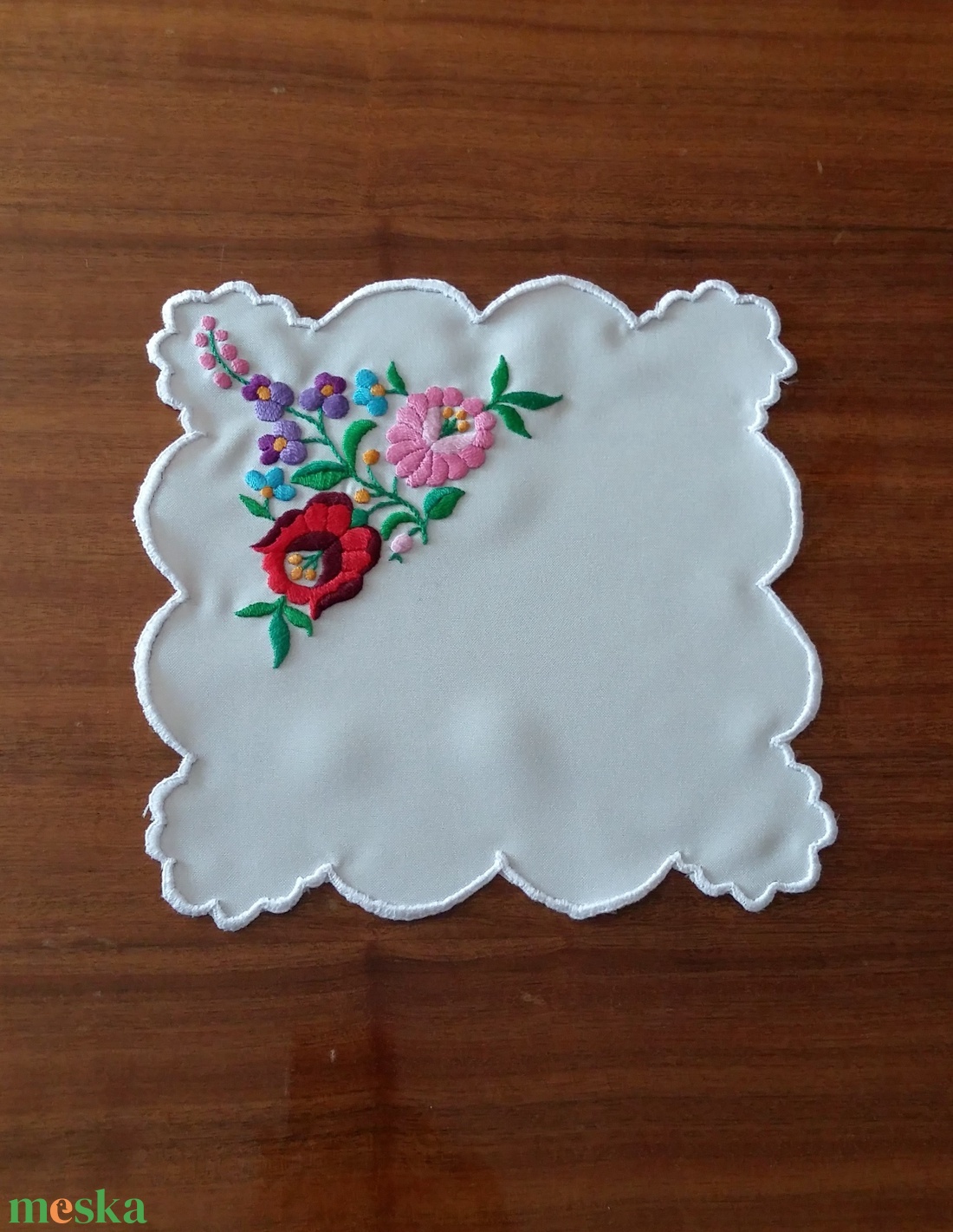 Kalocsai kis terítő - otthon & életmód - dekoráció - asztal és polc dekoráció - asztaldísz - Meska.hu