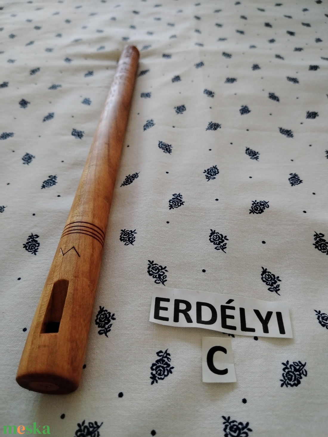 Népi furulya C hangolású (erdélyi furulya) cseresznye fa - könyv & zene - hangszer & hangszertok - Meska.hu