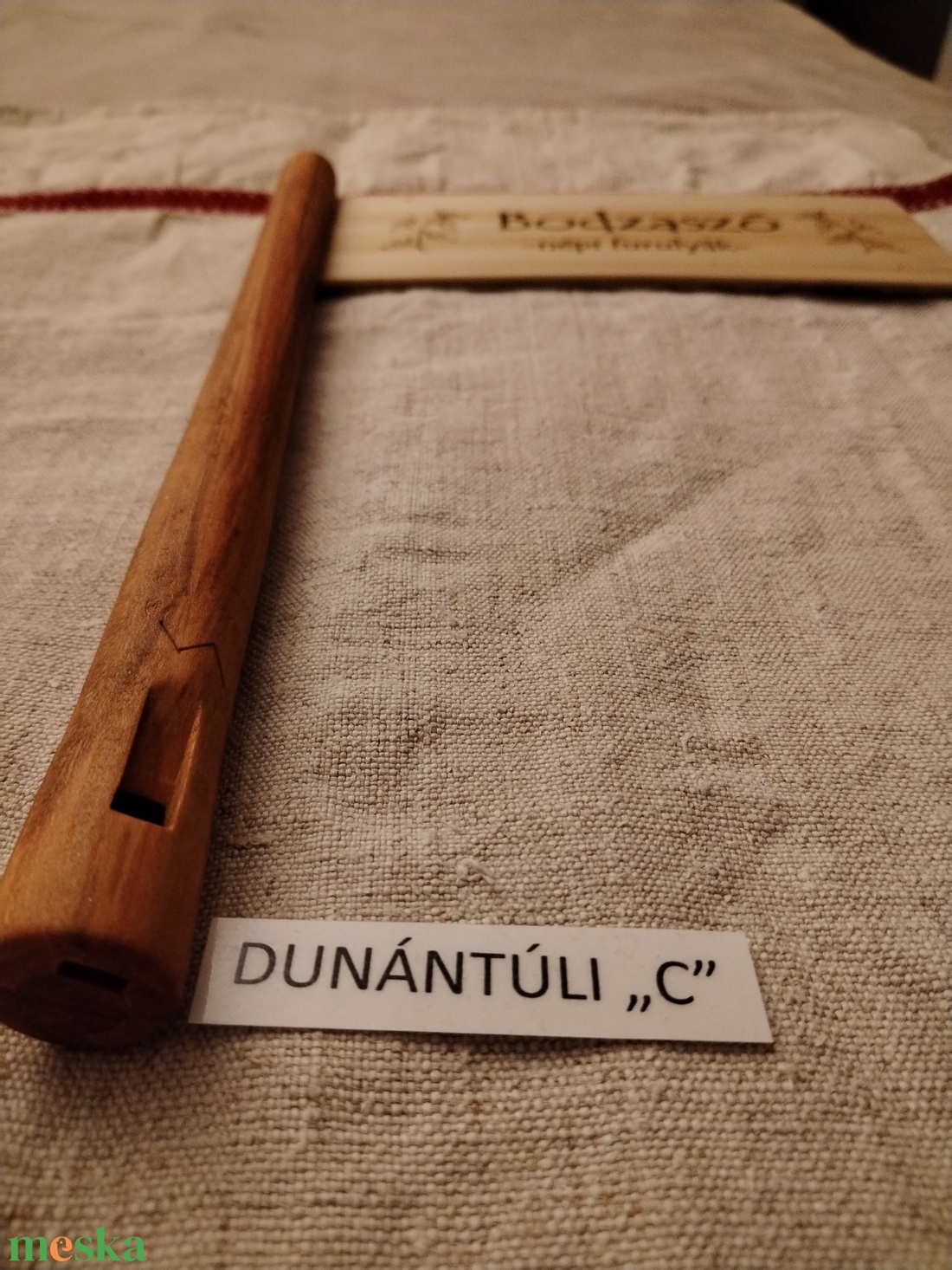 Népi furulya (dunántúli furulya)cseresznyefa - könyv & zene - hangszer & hangszertok - Meska.hu