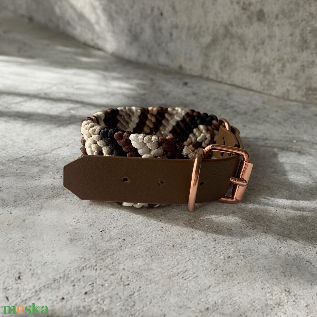 PINTO Nyakörv - otthon & életmód - kisállatoknak - kutyáknak - kutya nyakörv - Meska.hu