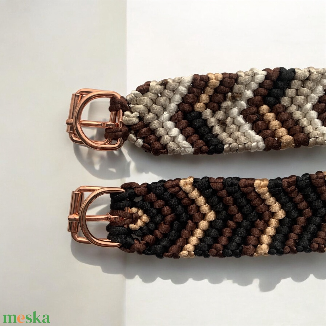 BROWNIE Nyakörv - otthon & életmód - kisállatoknak - kutyáknak - kutya nyakörv - Meska.hu