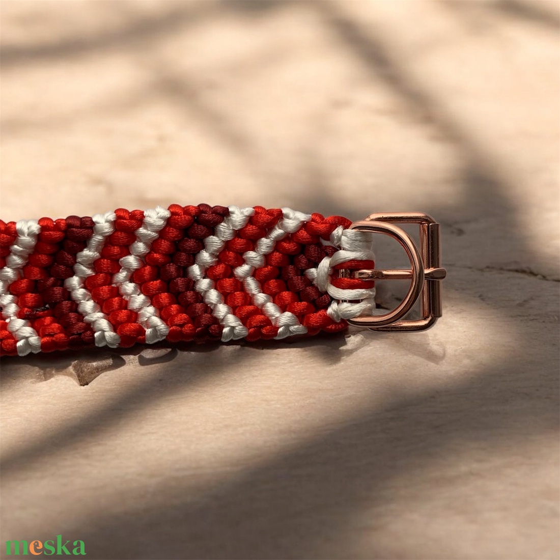 ROSSO Nyakörv  - otthon & életmód - kisállatoknak - kutyáknak - kutya nyakörv - Meska.hu