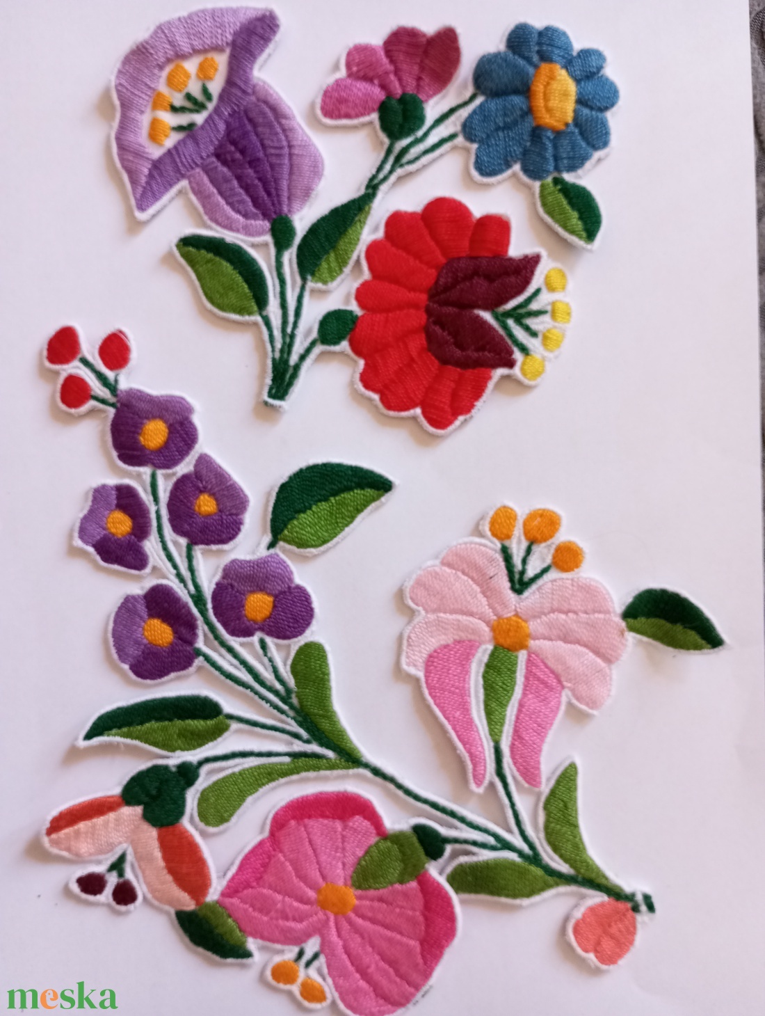 Kalocsai felvarrhato minta - diy (csináld magad) - egységcsomag - Meska.hu Kalocsai felvarrhato minta - diy (csináld magad) - egységcsomag - Meska.hu
