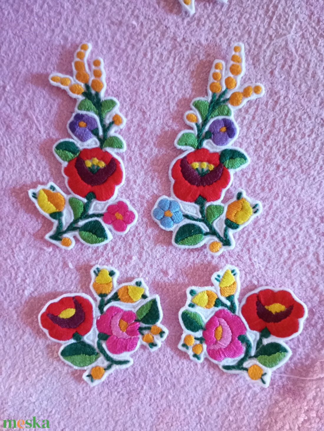 Kalocsai felvarhato minta - diy (csináld magad) - szabásminta, útmutató - varrás minták - Meska.hu