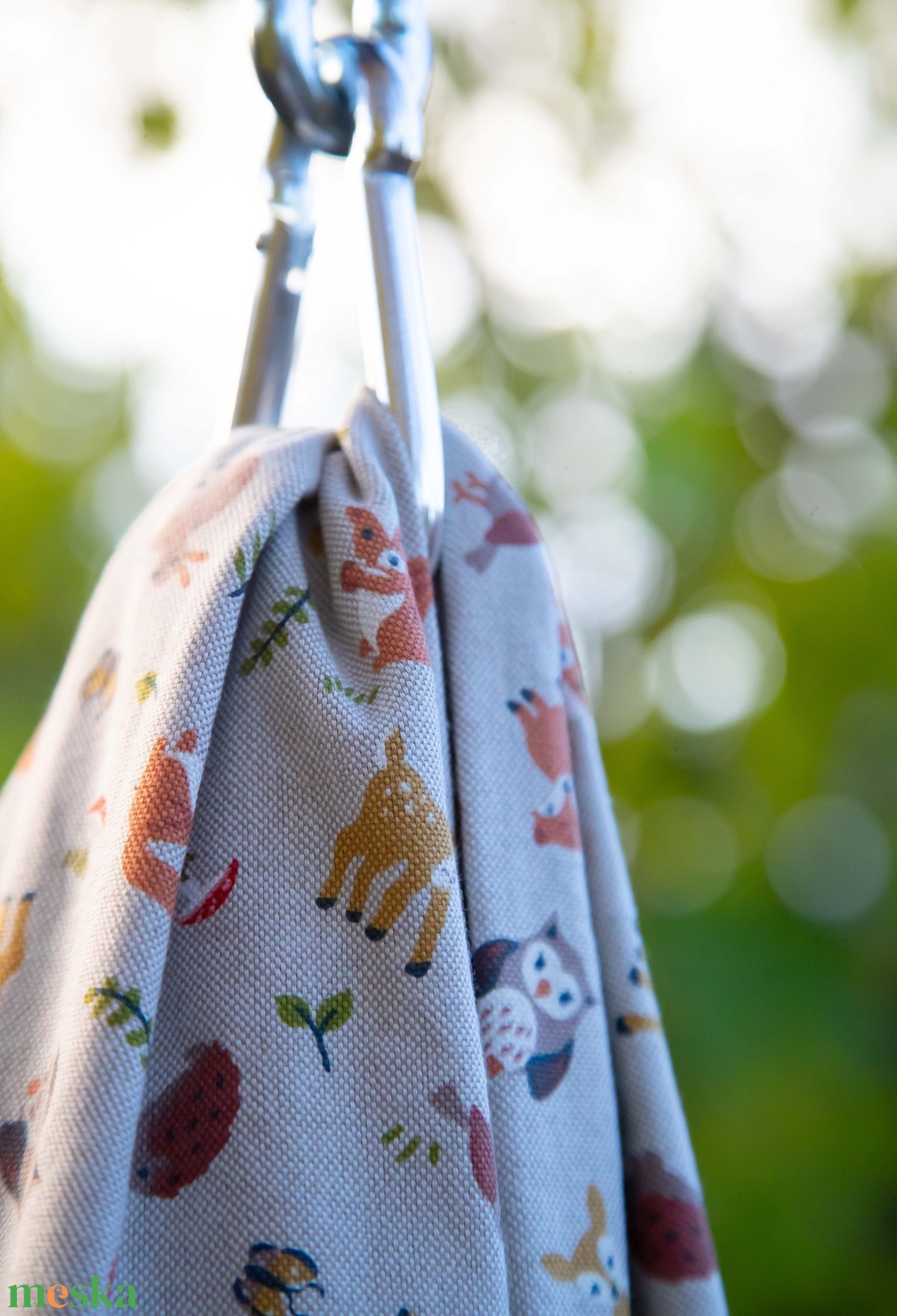 Hintakuckó erdei állatokkal - játék & sport - hinta & kerti játék - Meska.hu