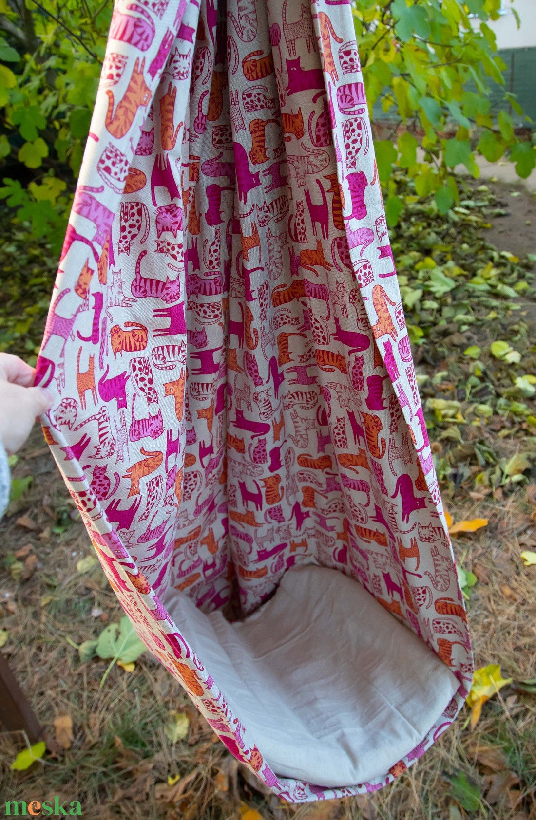 Hintakuckó - cicákkal - játék & sport - hinta & kerti játék - Meska.hu