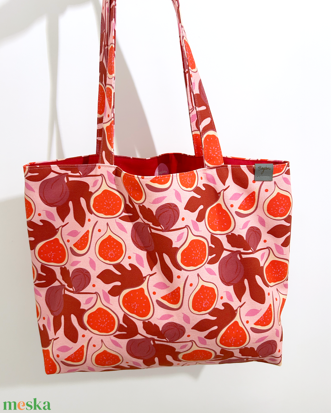 Füge mintás válltáska - táska & tok - kézitáska & válltáska - válltáska - Meska.hu