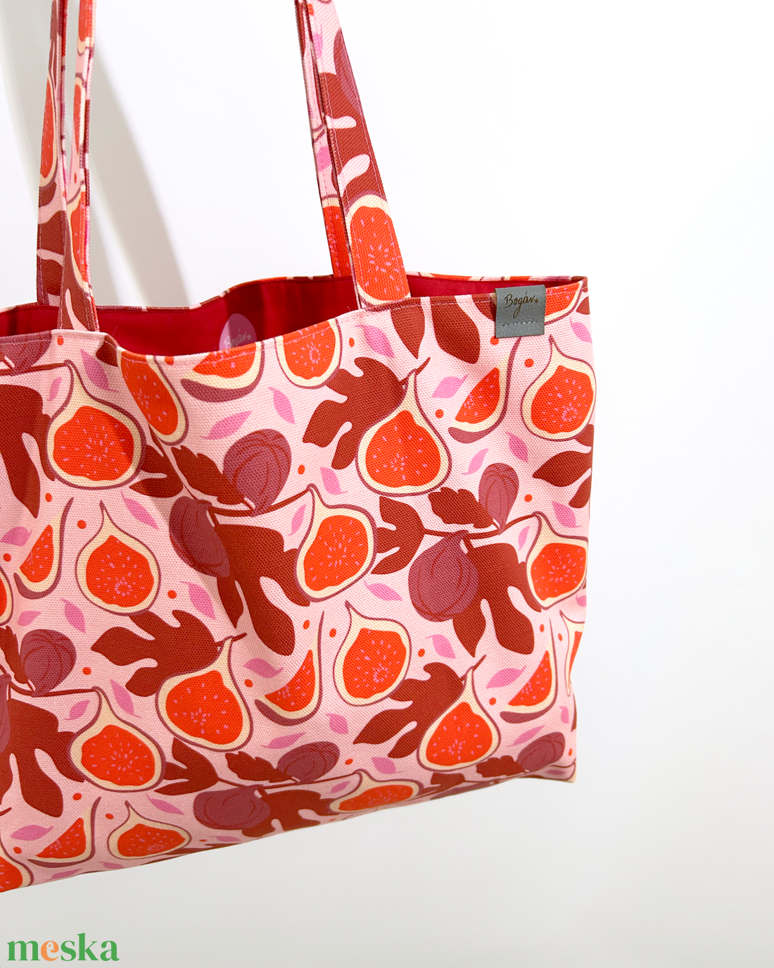 Füge mintás válltáska - táska & tok - kézitáska & válltáska - válltáska - Meska.hu