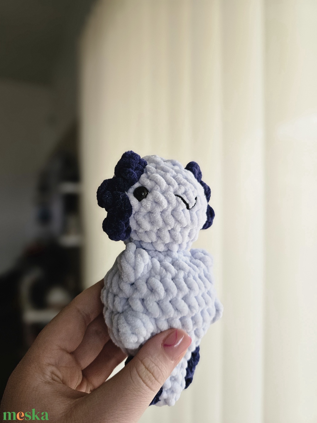 mini axolotl - játék & sport - plüssállat & játékfigura - más figura - Meska.hu