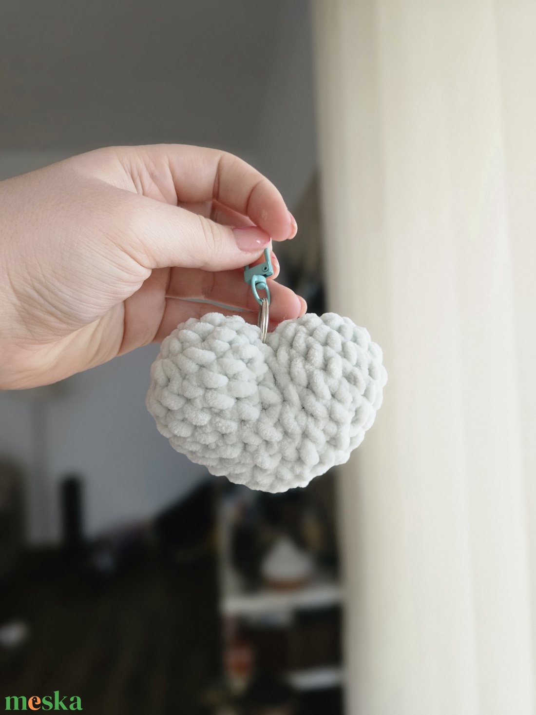 szivecske - kulcstartó - játék & sport - plüssállat & játékfigura - más figura - Meska.hu