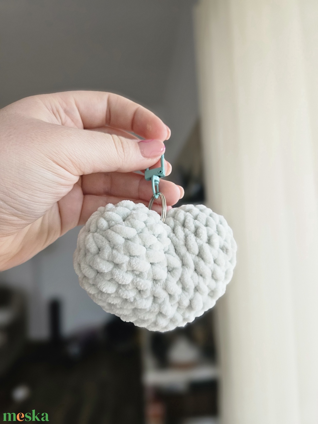 szivecske - kulcstartó - játék & sport - plüssállat & játékfigura - más figura - Meska.hu