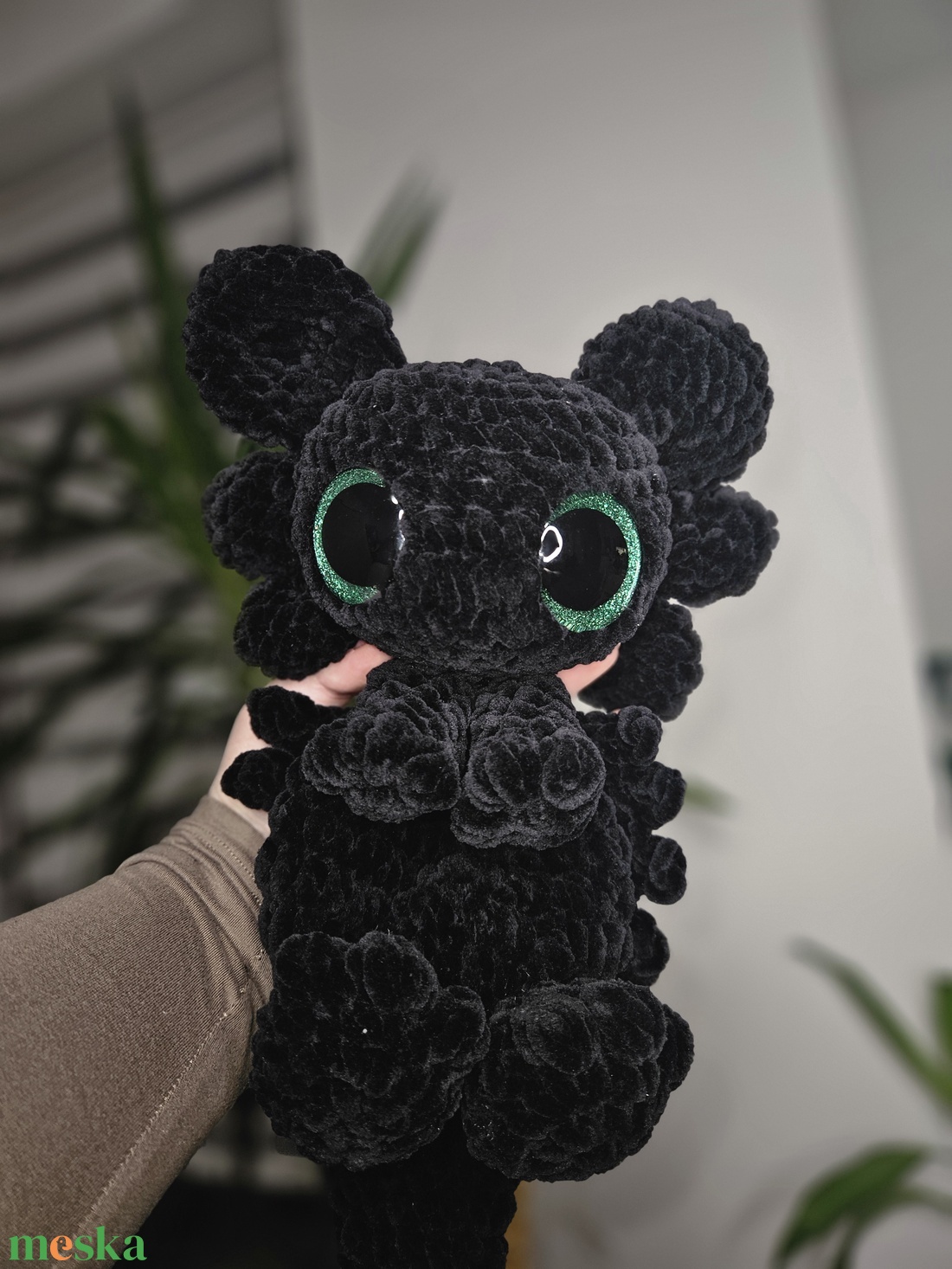 Fogatlan - játék & sport - plüssállat & játékfigura - plüss sárkány - Meska.hu