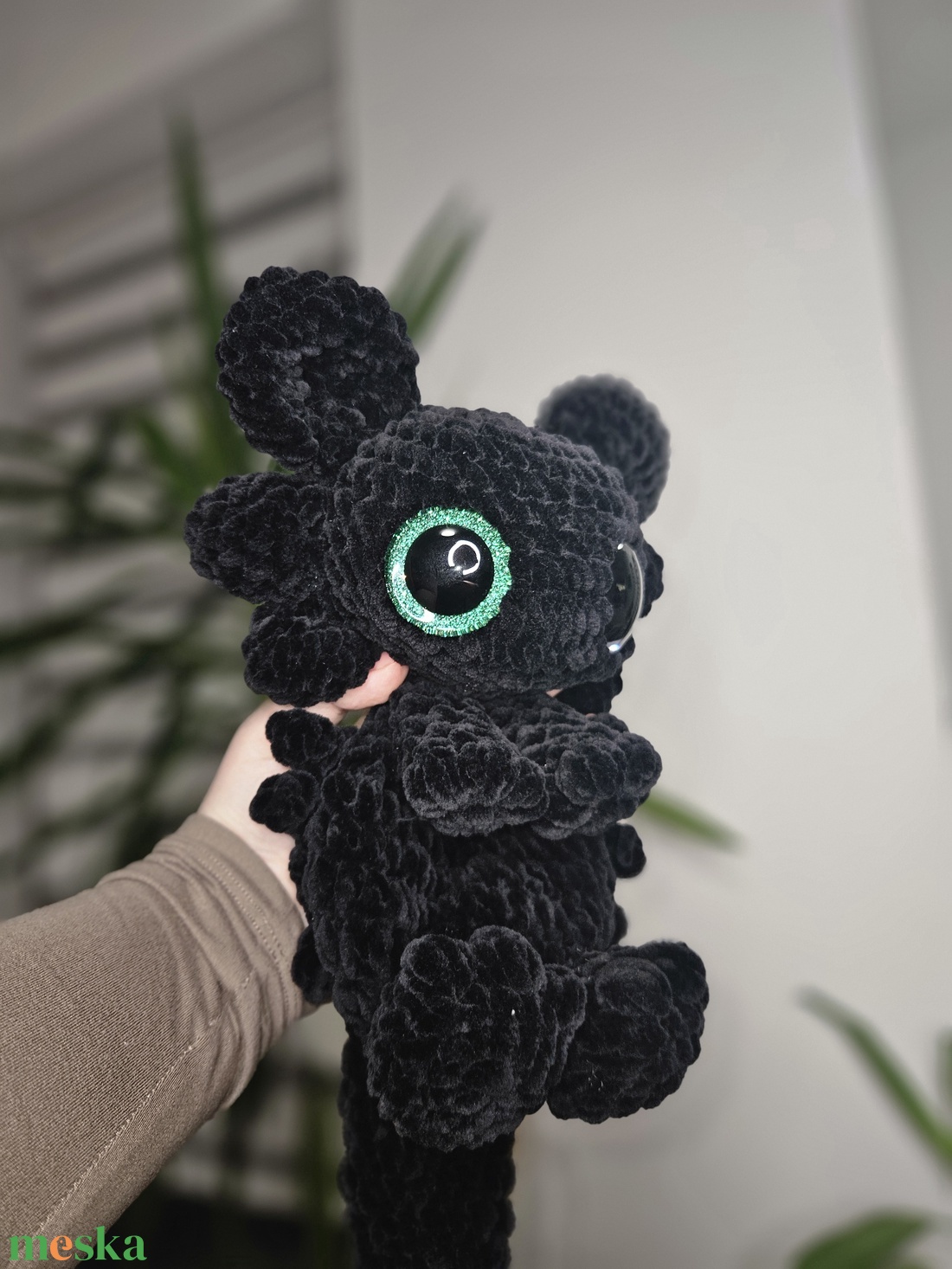 Fogatlan - játék & sport - plüssállat & játékfigura - plüss sárkány - Meska.hu