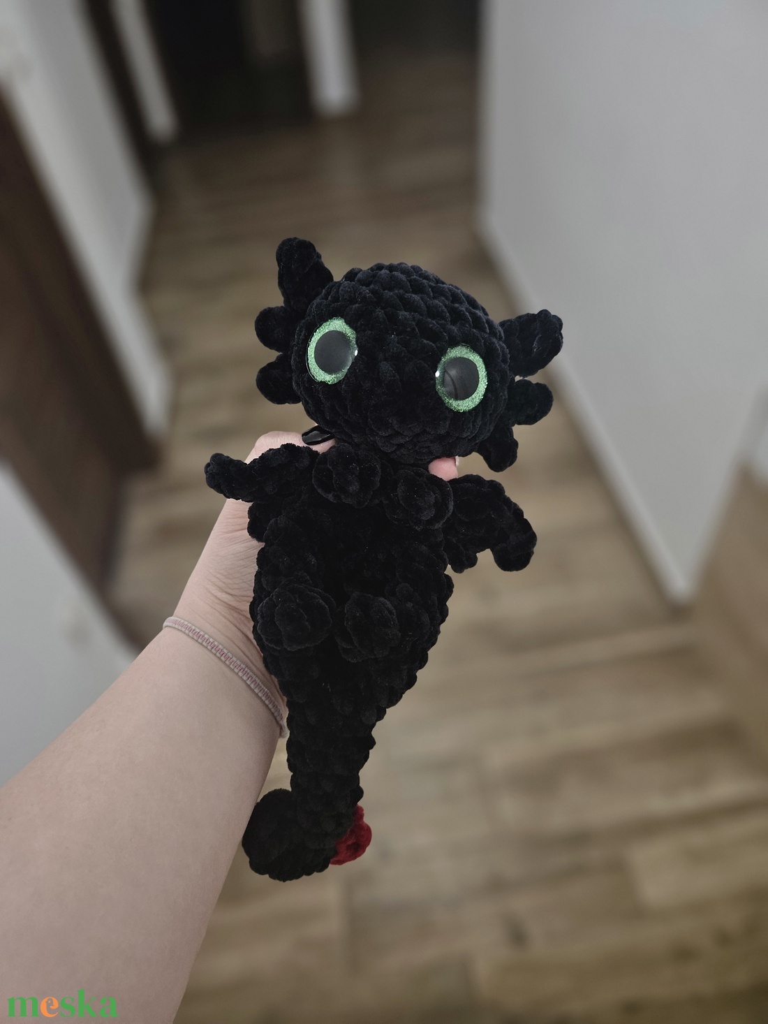 mini Fogaltlan szundiplüss - játék & sport - plüssállat & játékfigura - plüss sárkány - Meska.hu