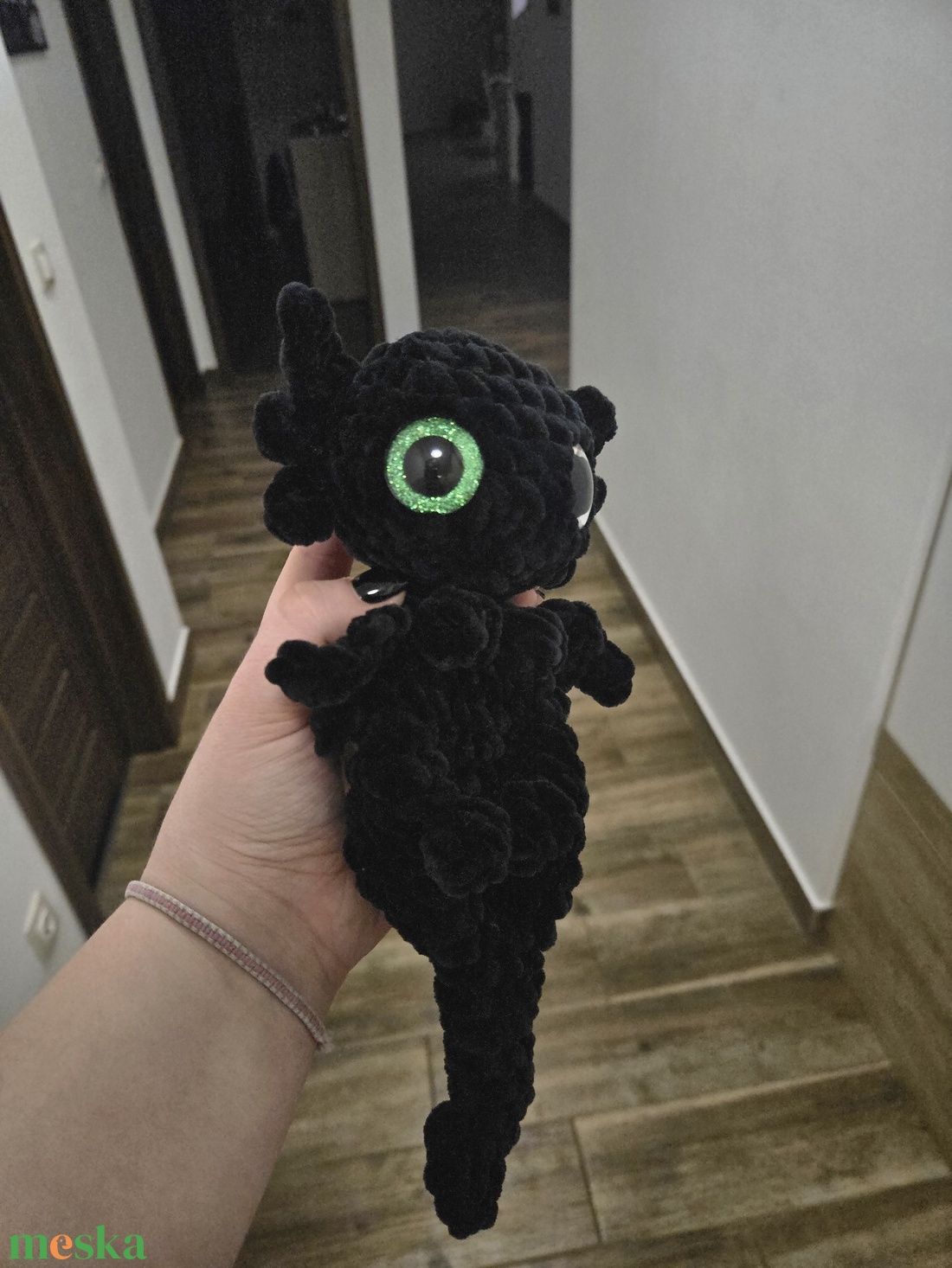 mini Fogaltlan szundiplüss - játék & sport - plüssállat & játékfigura - plüss sárkány - Meska.hu