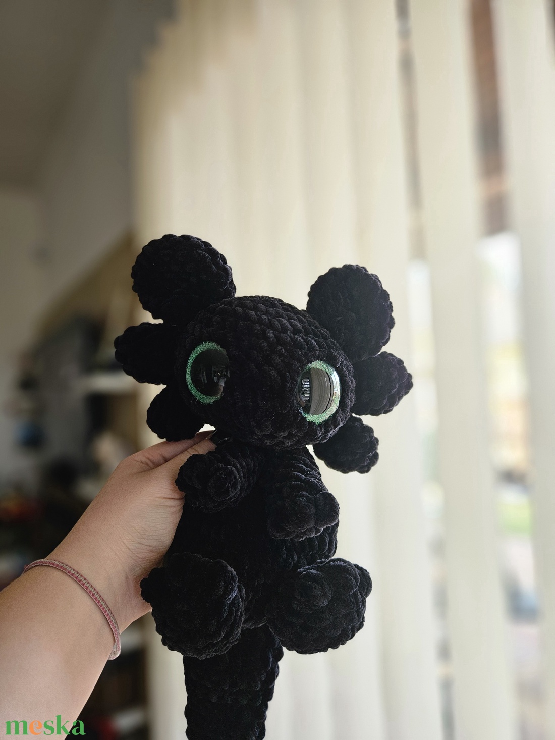 Fogatlan plüss - játék & sport - plüssállat & játékfigura - plüss sárkány - Meska.hu