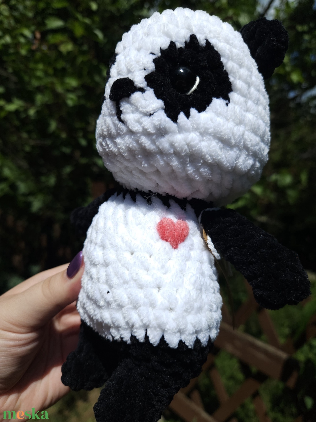 panda� - játék & sport - plüssállat & játékfigura - maci - Meska.hu