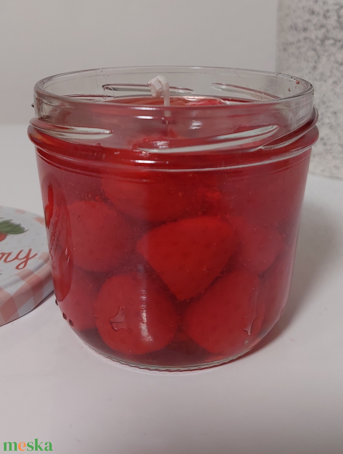 Eper illatgyertya - otthon & életmód - gyertya, illat, aroma - gyertya - Meska.hu Eper illatgyertya - otthon & életmód - gyertya, illat, aroma - gyertya - Meska.hu