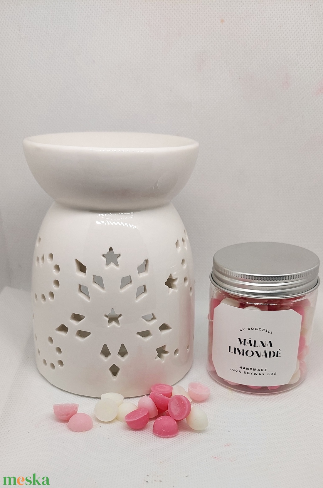 Illatviasz szett � párologtatóval - otthon & életmód - gyertya, illat, aroma - illatviasz - Meska.hu