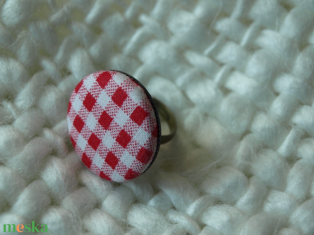 Red Cubes gyűrű - ékszer - gyűrű - kerek gyűrű - Meska.hu Red Cubes gyűrű - ékszer - gyűrű - kerek gyűrű - Meska.hu