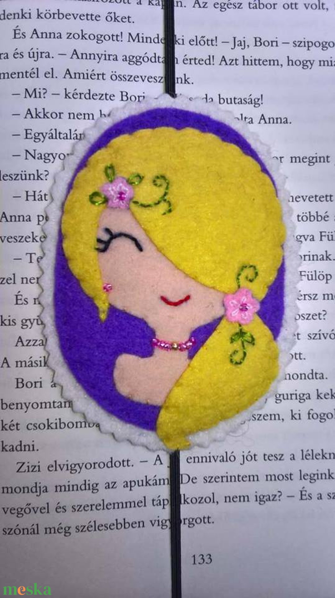 Gumis könyvjelző - könyv & zene - könyvjelző - Meska.hu