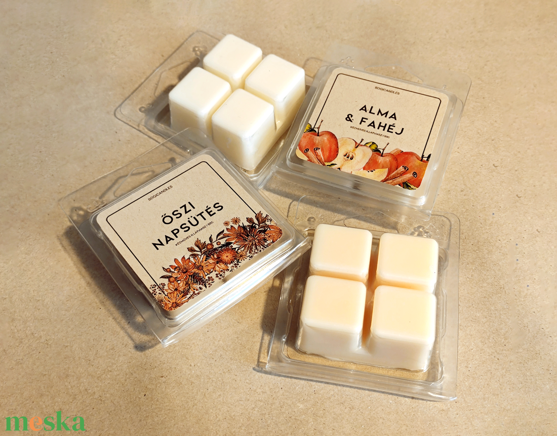 Őszi Illatviasz kockák 50g, illatviasz kockák őszi illatokkal - otthon & életmód - gyertya, illat, aroma - illatviasz - Meska.hu