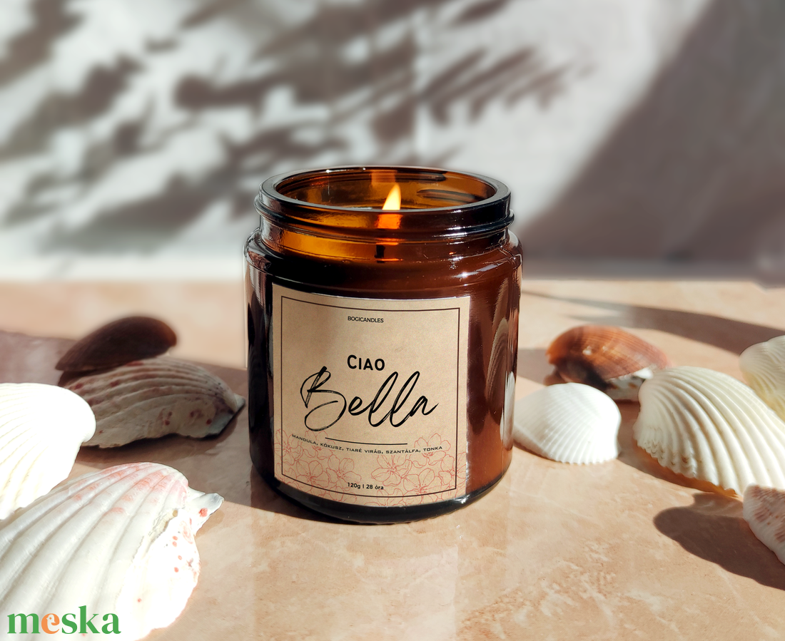 Ciao Bella Illatgyertya, a NYÁR illata, szójagyertya, ajándék születésnapra, névnapra - otthon & életmód - gyertya, illat, aroma - gyertya - Meska.hu Ciao Bella Illatgyertya, a NYÁR illata, szójagyertya, ajándék születésnapra, névnapra - otthon & életmód - gyertya, illat, aroma - gyertya - Meska.hu
