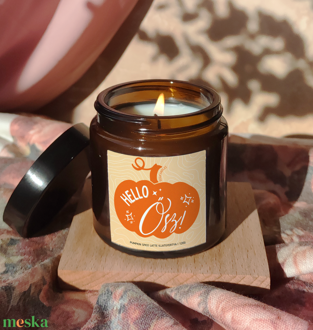 Hello Ősz Illatgyertya- 120g, őszi illatgyertya, halloween, fall, autumn - otthon & életmód - gyertya, illat, aroma - gyertya - Meska.hu Hello Ősz Illatgyertya- 120g, őszi illatgyertya, halloween, fall, autumn - otthon & életmód - gyertya, illat, aroma - gyertya - Meska.hu