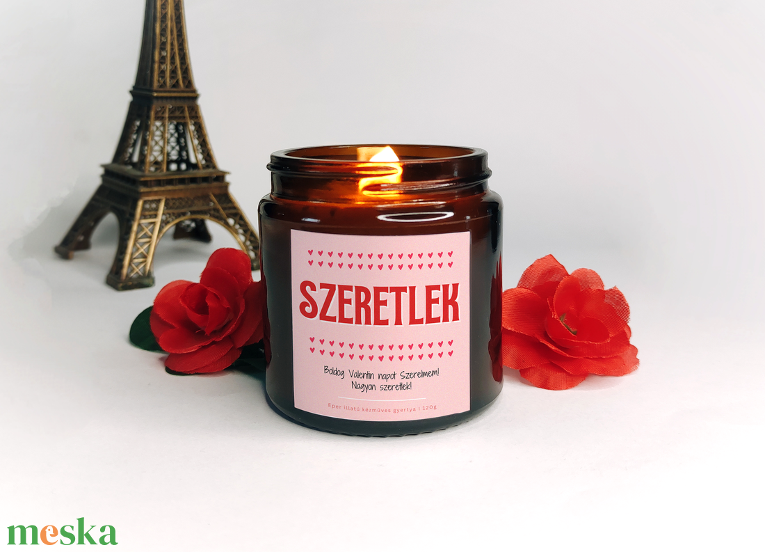 Szeretlek Illatgyertya 120g, Szójaviasz gyertya valentin napra, Valentin napi ajándék - otthon & életmód - gyertya, illat, aroma - gyertya - Meska.hu Szeretlek Illatgyertya 120g, Szójaviasz gyertya valentin napra, Valentin napi ajándék - otthon & életmód - gyertya, illat, aroma - gyertya - Meska.hu