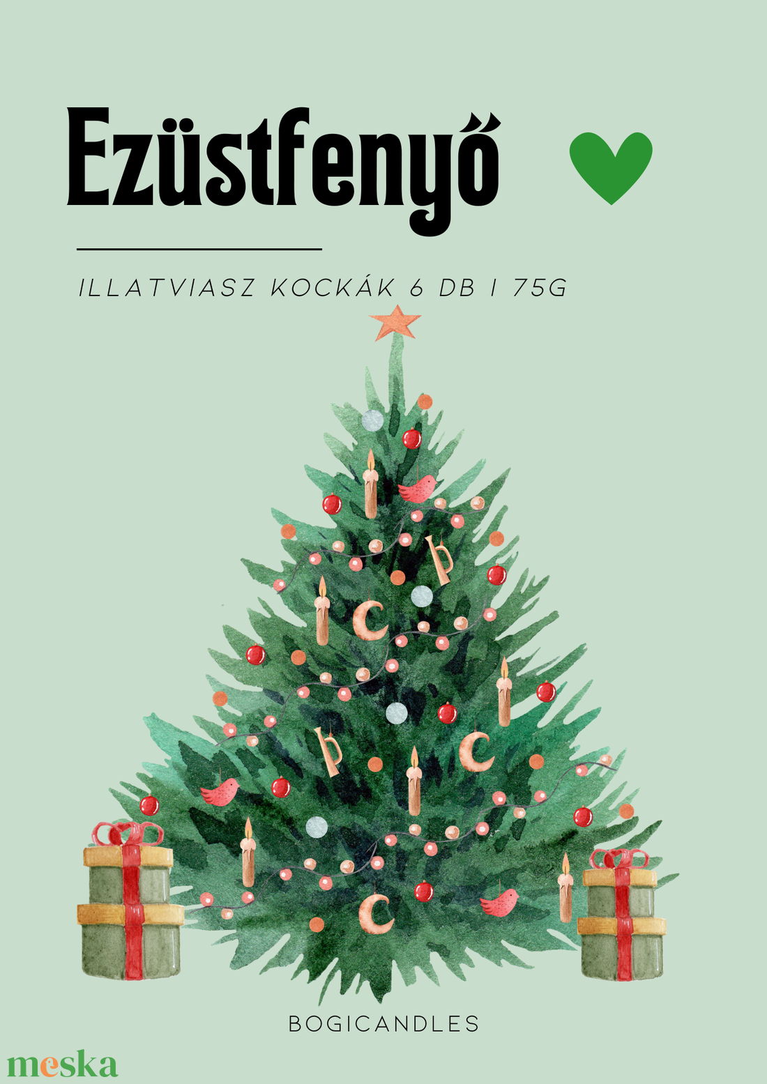 Ezüstfenyő illatviasz 75g, karácsonyi illatviasz - otthon & életmód - gyertya, illat, aroma - illatviasz - Meska.hu Ezüstfenyő illatviasz 75g, karácsonyi illatviasz - otthon & életmód - gyertya, illat, aroma - illatviasz - Meska.hu