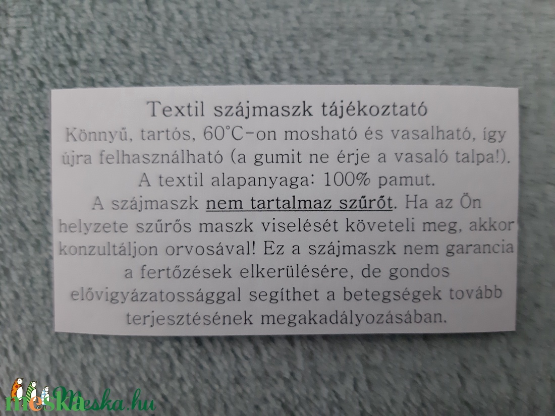 Drótos textil arcmaszk hölgyeknek - terrakotta, pöttyös - maszk, arcmaszk - női - Meska.hu