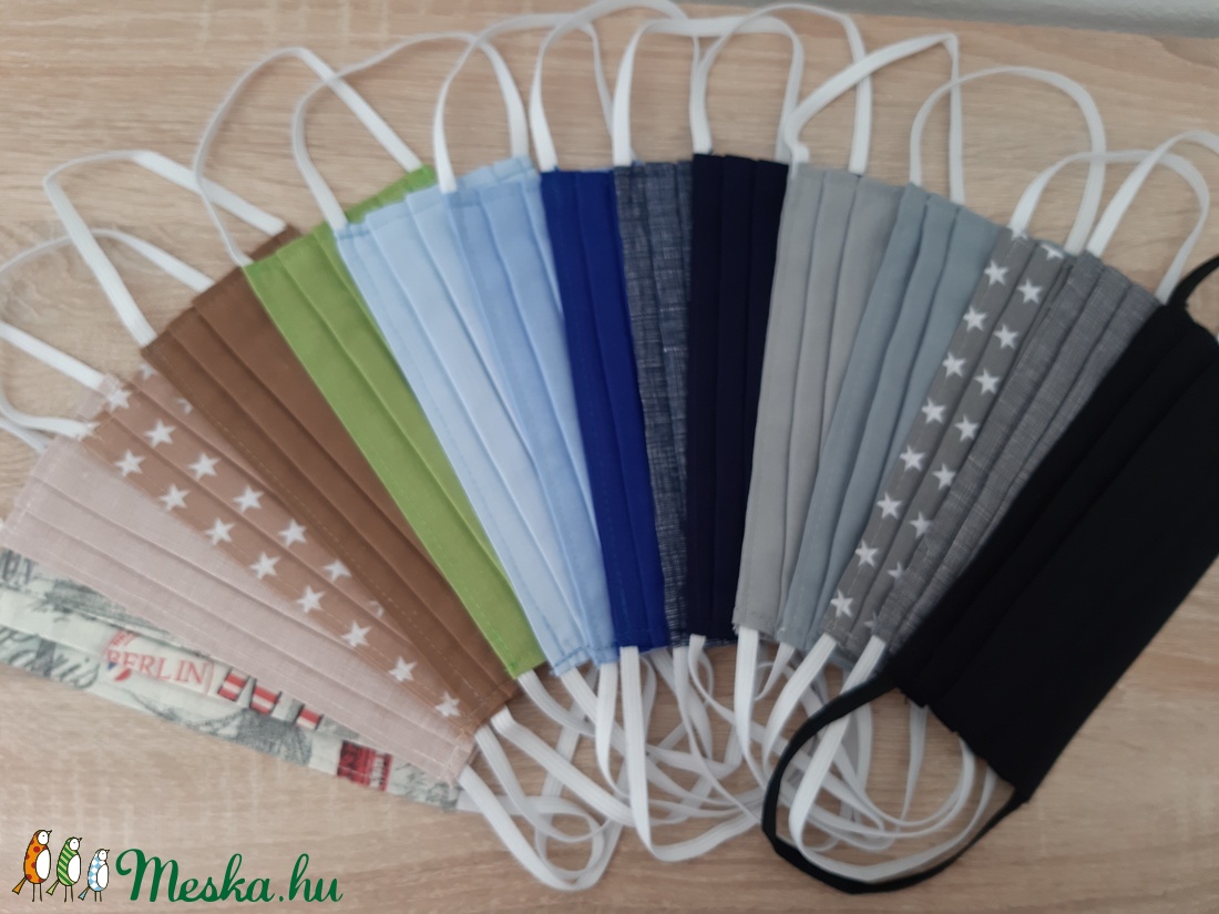 Drótos textil arcmaszk férfiaknak - világoskék egyszínű - férfi & uniszex - férfi & uniszex - Meska.hu Drótos textil arcmaszk férfiaknak - világoskék egyszínű - férfi & uniszex - férfi & uniszex - Meska.hu