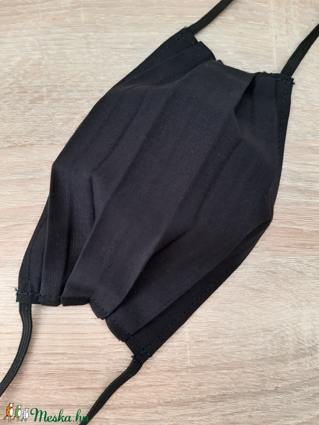 Drótos textil arcmaszk férfiaknak - fekete - férfi & uniszex - férfi & uniszex - Meska.hu