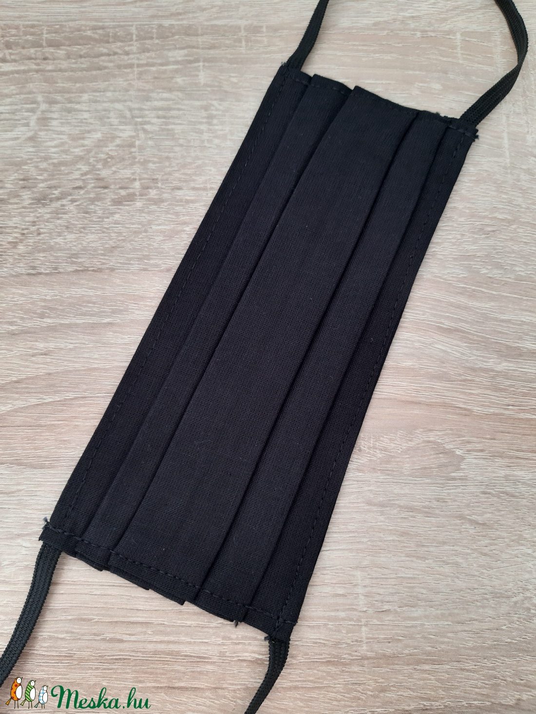 Drótos textil arcmaszk férfiaknak - fekete - férfi & uniszex - férfi & uniszex - Meska.hu