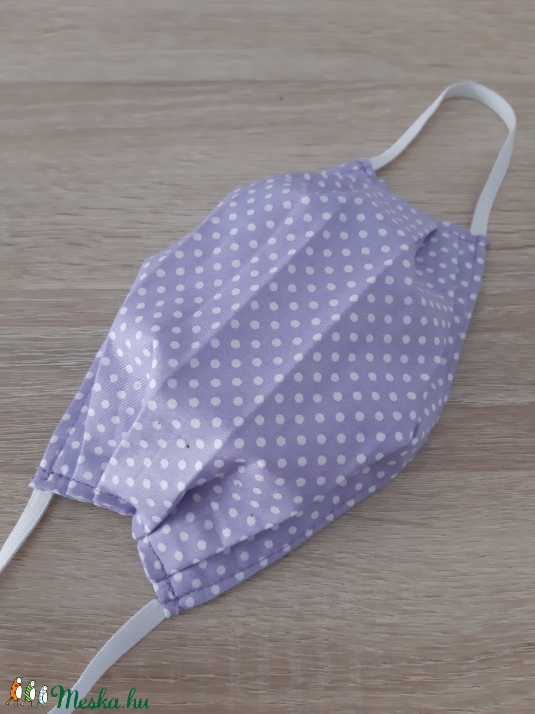 Drótos textil arcmaszk hölgyeknek - levendulalila, pöttyös - női - női - Meska.hu Drótos textil arcmaszk hölgyeknek - levendulalila, pöttyös - női - női - Meska.hu