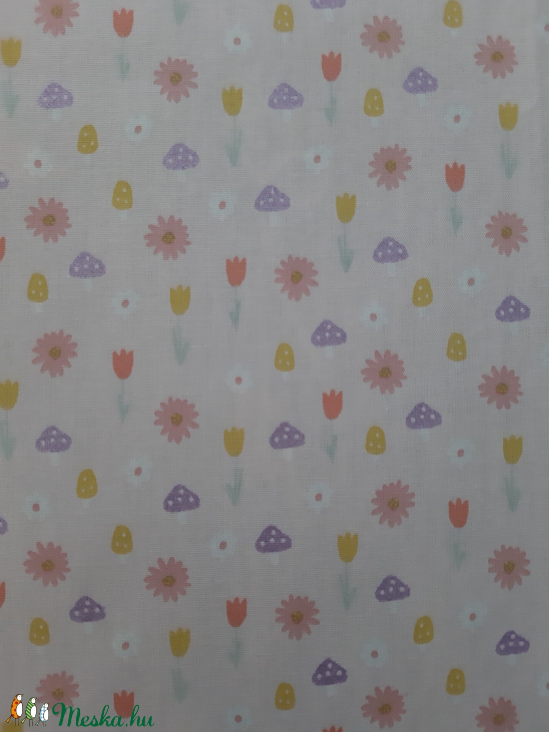Gyermek textil maszk - rózsaszín, virágos rét gombákkal - maszk, arcmaszk - gyerek - Meska.hu Gyermek textil maszk - rózsaszín, virágos rét gombákkal - maszk, arcmaszk - gyerek - Meska.hu