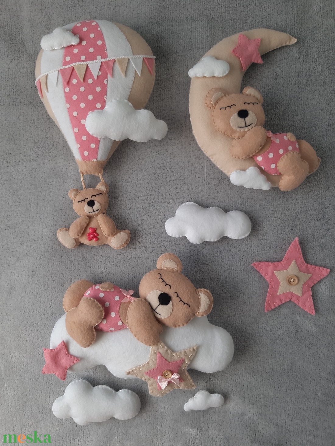 Babaszoba dekoráció - hőlégballonos maci (rózsaszín) - otthon & életmód - babaszoba, gyerekszoba - babaszoba dekoráció - Meska.hu Babaszoba dekoráció - hőlégballonos maci (rózsaszín) - otthon & életmód - babaszoba, gyerekszoba - babaszoba dekoráció - Meska.hu