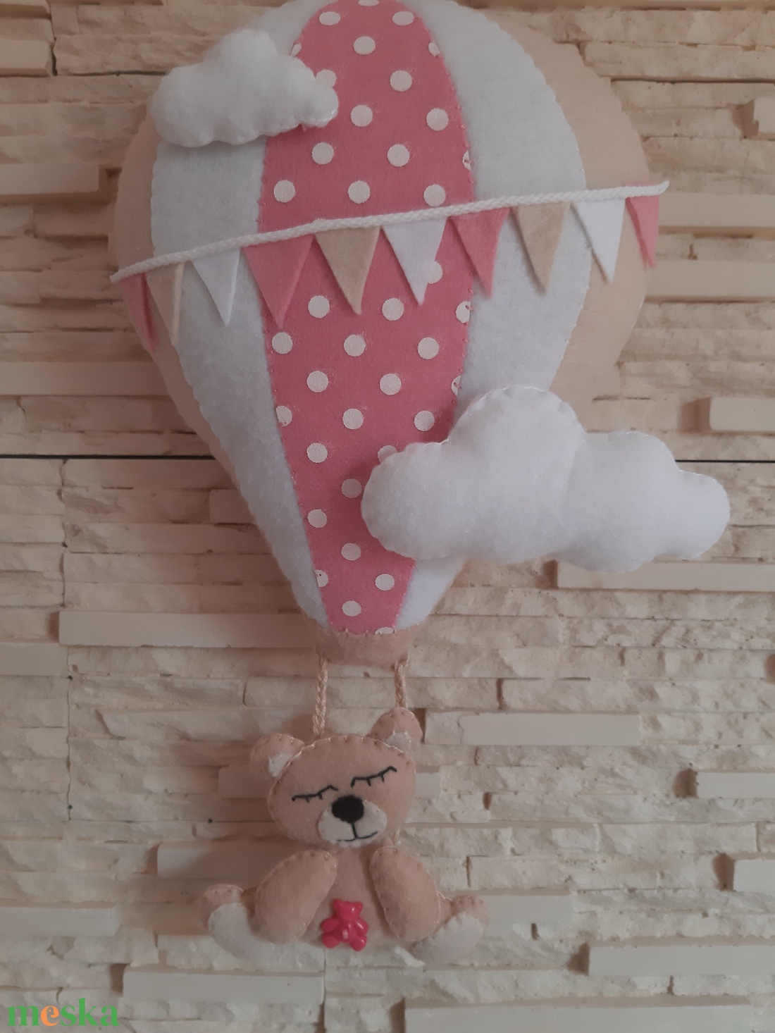 Babaszoba dekoráció - hőlégballonos maci (rózsaszín) - otthon & életmód - babaszoba, gyerekszoba - babaszoba dekoráció - Meska.hu Babaszoba dekoráció - hőlégballonos maci (rózsaszín) - otthon & életmód - babaszoba, gyerekszoba - babaszoba dekoráció - Meska.hu