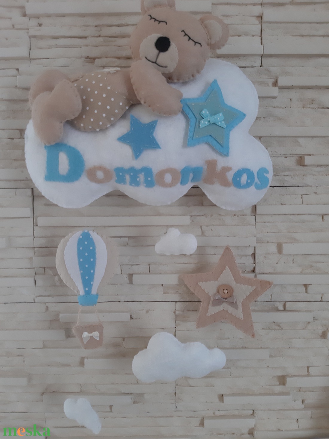 Egyedi babaszoba dekoráció - maci felhőn hőlégballonnal - otthon & életmód - dekoráció - fali és függő dekoráció - falra akasztható dekor - Meska.hu Egyedi babaszoba dekoráció - maci felhőn hőlégballonnal - otthon & életmód - dekoráció - fali és függő dekoráció - falra akasztható dekor - Meska.hu