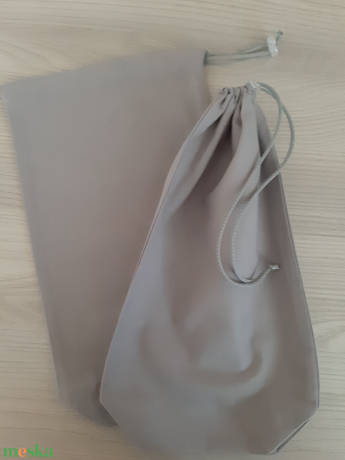 Bármitartó zsákocska szett - középszürke - táska & tok - bevásárlás & shopper táska - shopper, textiltáska, szatyor - Meska.hu