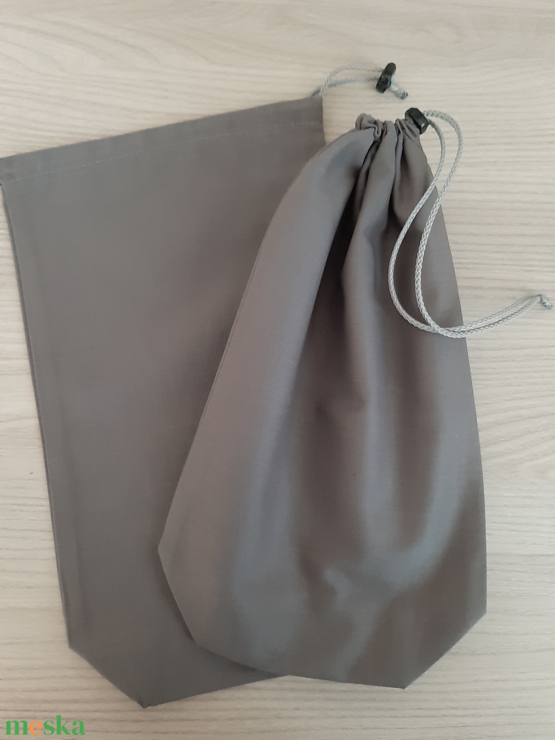 Bármitartó zsákocska szett - szürke - táska & tok - bevásárlás & shopper táska - shopper, textiltáska, szatyor - Meska.hu