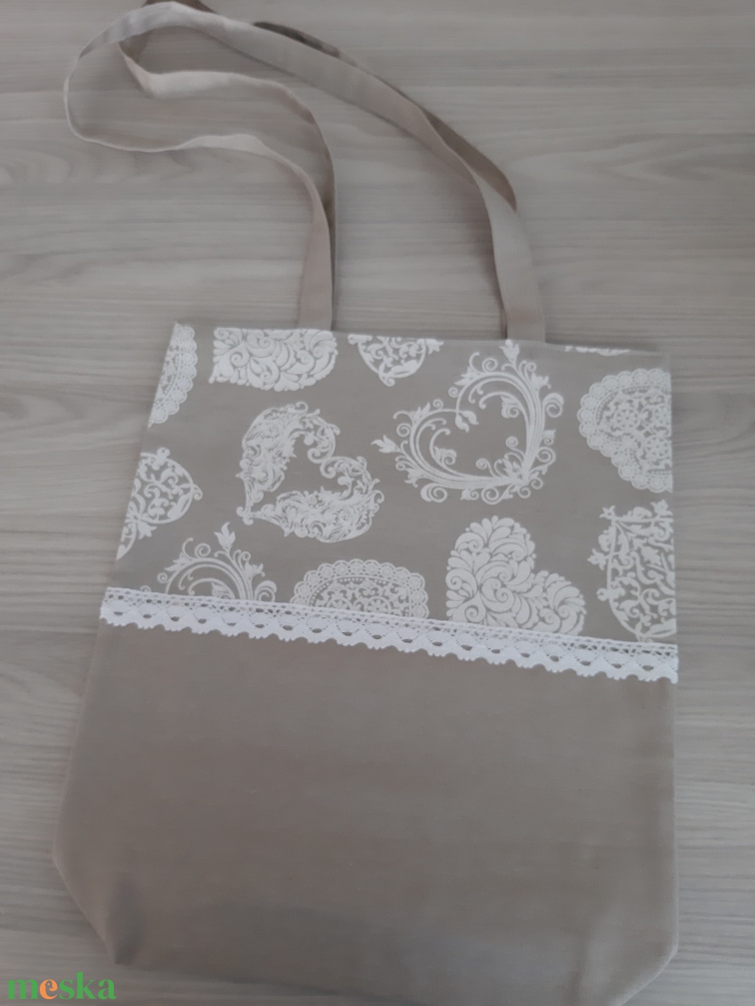 Shopper - natúr kollekció, szívecskés, extra hosszú fülekkel - táska & tok - bevásárlás & shopper táska - shopper, textiltáska, szatyor - Meska.hu Shopper - natúr kollekció, szívecskés, extra hosszú fülekkel - táska & tok - bevásárlás & shopper táska - shopper, textiltáska, szatyor - Meska.hu
