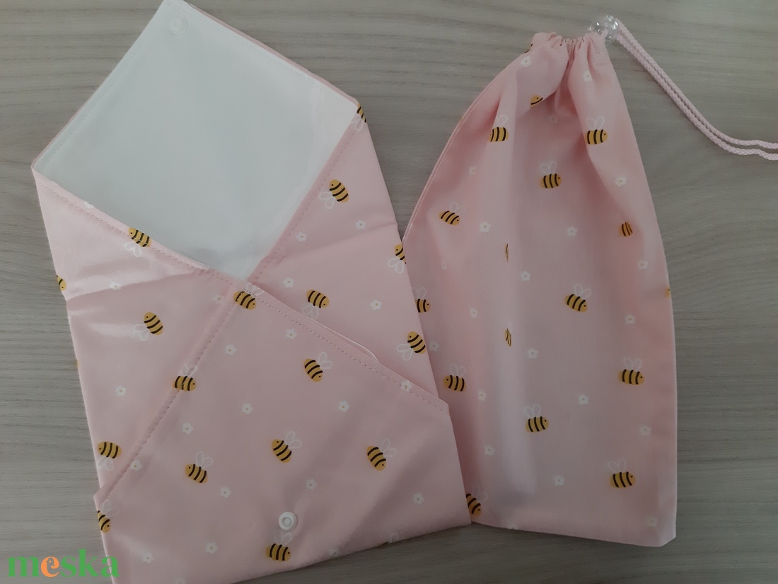 Prémium tízórais szett (2 db-os) gyerekeknek - zümis, csajos színvilágban - otthon & életmód - konyhafelszerelés, tálalás - konyhai textil - szalvéta - Meska.hu