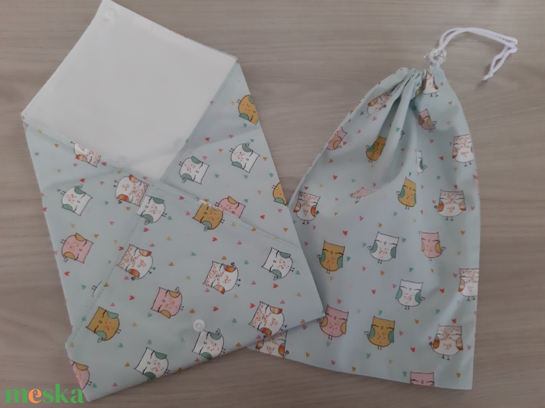 Prémium tízórais szett (2 db-os) gyerekeknek - menta, baglyos, csajos színvilágban - otthon & életmód - konyhafelszerelés, tálalás - konyhai textil - szalvéta - Meska.hu Prémium tízórais szett (2 db-os) gyerekeknek - menta, baglyos, csajos színvilágban - otthon & életmód - konyhafelszerelés, tálalás - konyhai textil - szalvéta - Meska.hu